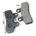 Plaquettes de frein 04104