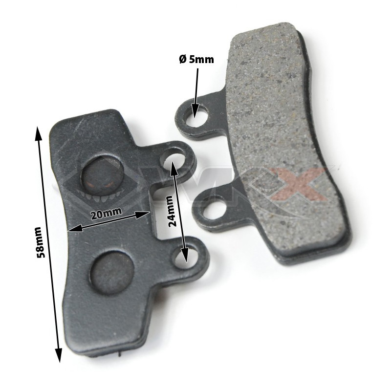 Plaquettes de frein 04104