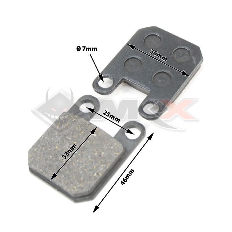 Plaquettes de frein 04106