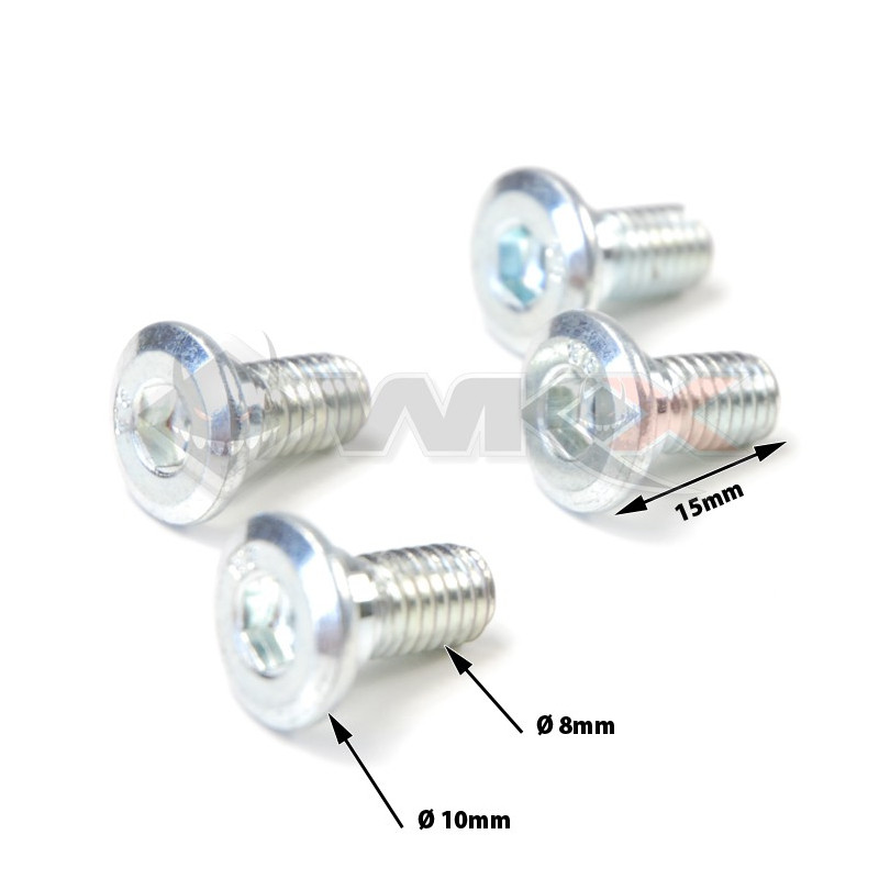 Kit de vis pour disque de frein 4 pièces