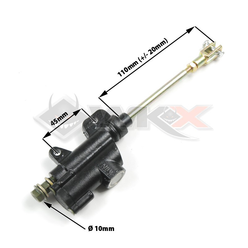 Système de frein arrière axe 15mm pour moto