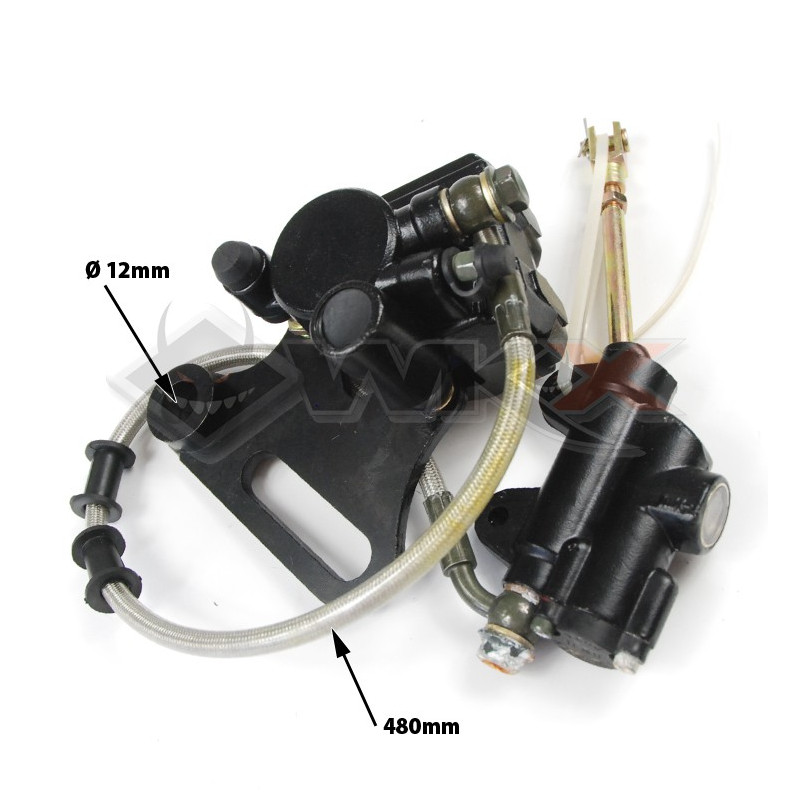 Système de frein arrière axe 12mm pour motocross