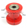 Piece Roulette de chaine 10mm ROUGE de Pit Bike et Dirt Bike