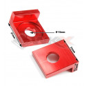 Tendeur de chaine carré 15mm ROUGE
