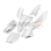 Piece Kit plastique YCF BLANC de Pit Bike et Dirt Bike