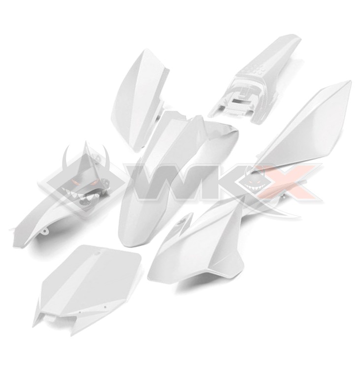 Kit plastique YCF BLANC