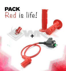 Piece Pack RED IS LIFE de Pit Bike et Dirt Bike