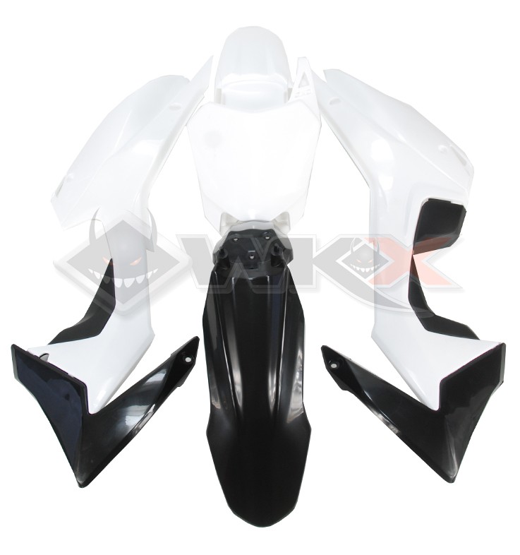 Kit plastique type CRF 110 NOIR
