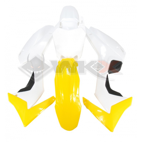 Piece Kit plastique CRF 110 JAUNE de Pit Bike et Dirt Bike