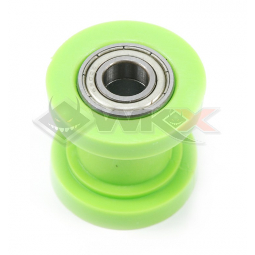 Piece Roulette de chaine 10mm VERT de Pit Bike et Dirt Bike