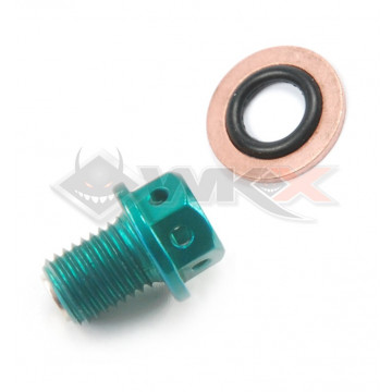 Bouchon vidange aimanté VERT