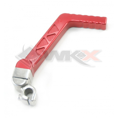 Piece Kick aluminium CNC 13mm ROUGE de Pit Bike et Dirt Bike