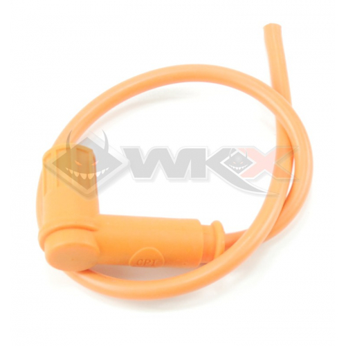 Piece Anti-parasites + cable blindéRacing ORANGE de Pit Bike et Dirt Bike