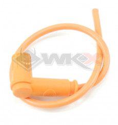 Piece Anti-parasites + cable blindéRacing ORANGE de Pit Bike et Dirt Bike