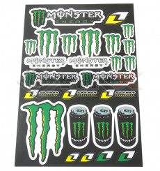 Piece Stickers autocollants MONSTER ENERGY de Pit Bike et Dirt Bike