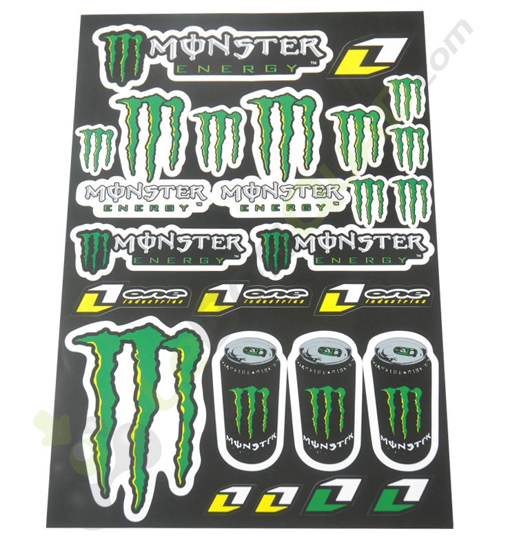 Stickers autocollants MONSTER ENERGY