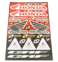 Piece Stickers autocollants HONDA de Pit Bike et Dirt Bike