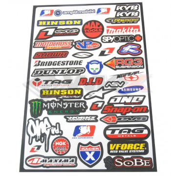 Stickers autocollants MARQUES MOTO