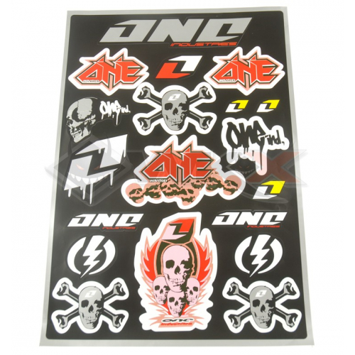 Piece Stickers autocollants ONE INDUSTRIES de Pit Bike et Dirt Bike