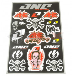 Piece Stickers autocollants ONE INDUSTRIES de Pit Bike et Dirt Bike