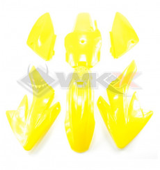 Piece Kit plastique CRF 70 JAUNE de Pit Bike et Dirt Bike