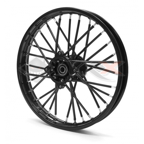 Spoke Skins NOIR pour Dirt Bike, Mini Moto et Pit Bike