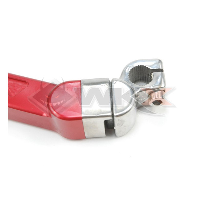 Kick aluminium CNC 13mm ROUGE