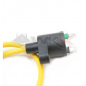 Bobine d'allumage haute tension Racing JAUNE