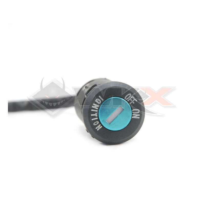 Contacteur clé fiche mâle 4 broches