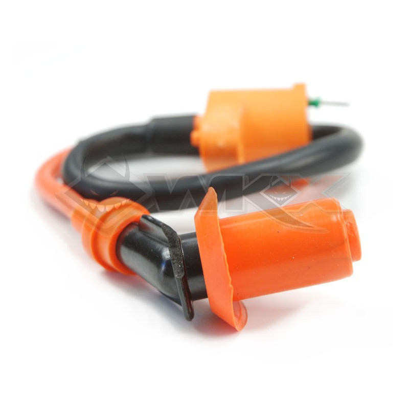 Bobine d'allumage haute tension Racing ORANGE / NOIR