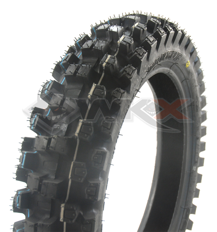 Pneu DUNLOP GEOMAX MX83 pour roue arrière de dirt bike