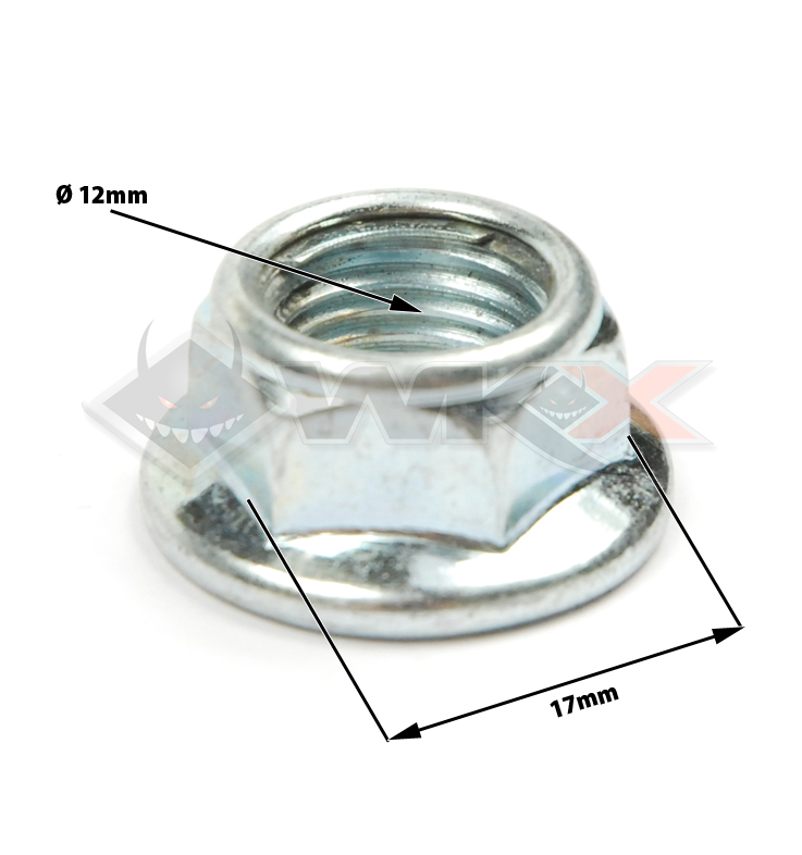 Écrou Fileté M12/M15 Pour Essieux De Vélo - En Alliage Aluminium, Remplacement Facile !