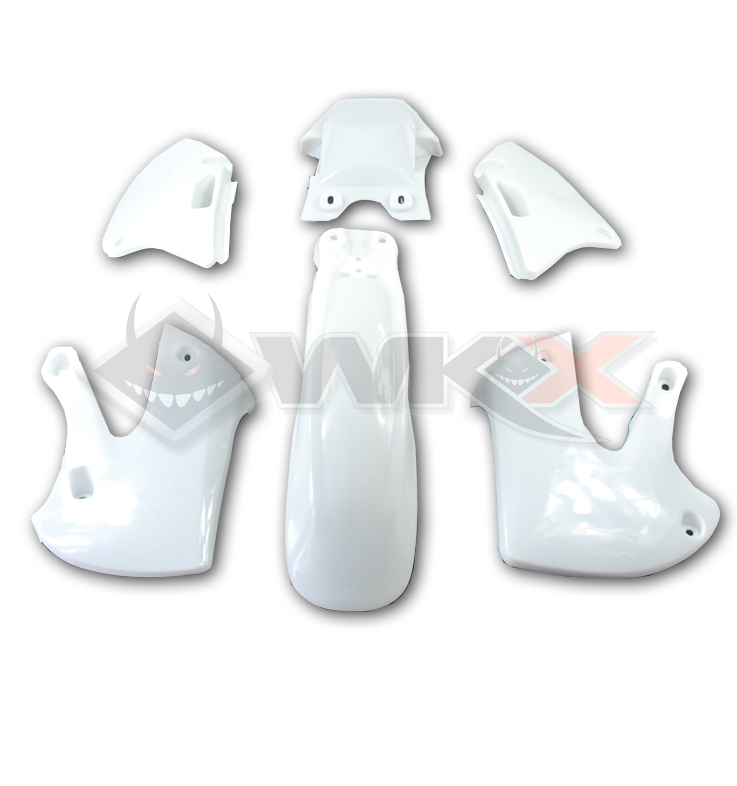 Kit plastique blanc pour châssis KLX BBR