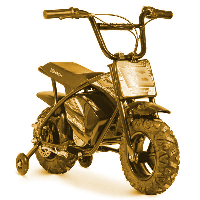 Moto électrique pour enfants, puissance 250w, couleur ORANGE 