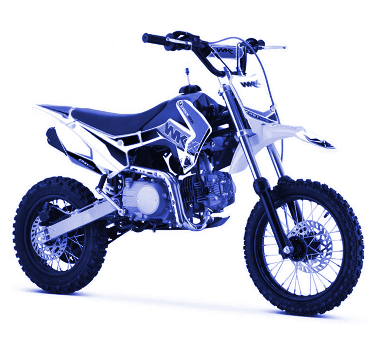 pit bike 150cc EASY WKX BLEU