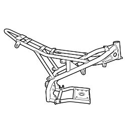 Cadre / Bras oscillant Cadre bras oscillant