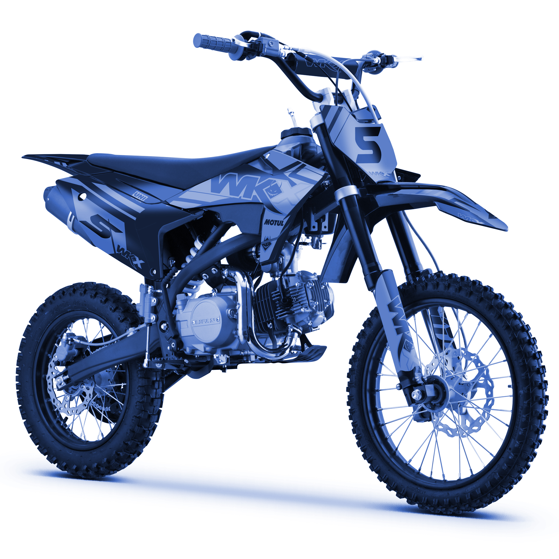 dirt 125 bleue MX2 14/17 pouces WKX