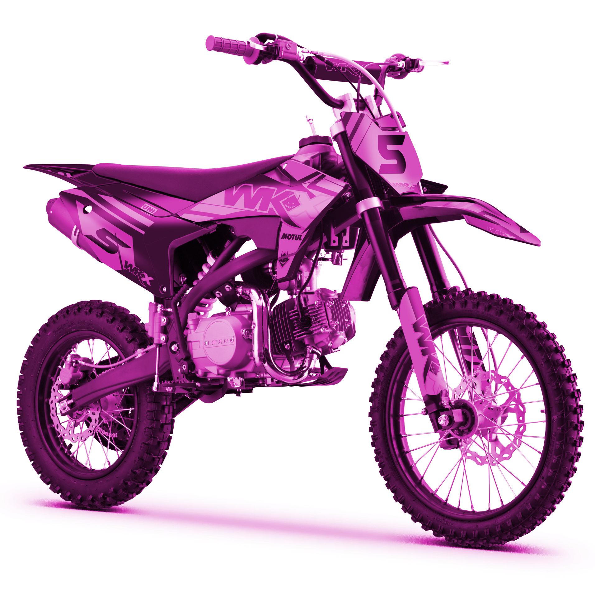 Dirt bike rose 125cc MX2 WKX