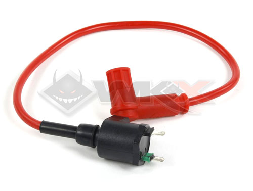 bobine d'allumage haute tension rouge pour dirt bike, pit bike et mini moto