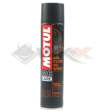 Bombe graisse chaine motul pour dirt bike, pit bike et mini moto