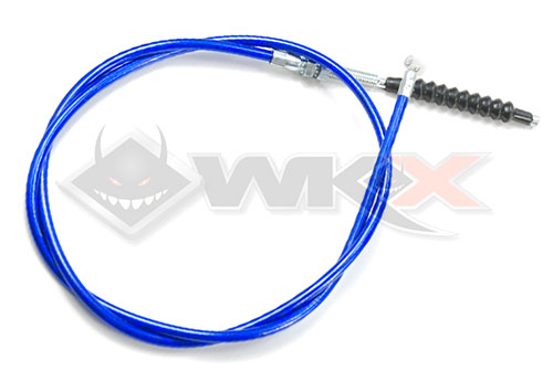 cable d'embrayage démmarage en prise bleu pour pit bike, dirt bike et mini moto