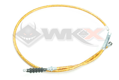 cable d'embrayage orange pour pit bike, dirt bike et mini moto