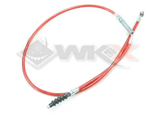 cable d'embrayage rouge pour pit bike, dirt bike et mini moto