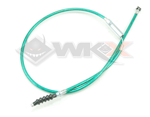 cable d'embrayage vert pour pit bike, dirt bike et mini moto