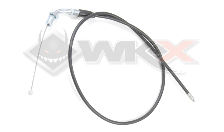 cable de gaz coudé pour pit bike, dirt bike et mini moto