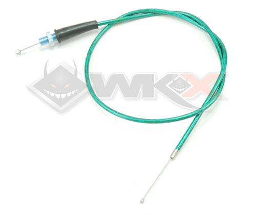 cable de gaz vert pour pit bike, dirt bike et mini moto