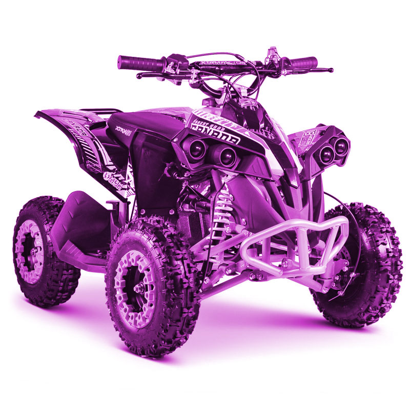 Quad pocket thermique 50cc rose pour les 3-8 ans