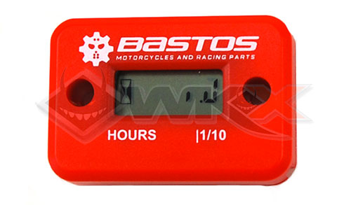 Compteur d'heure rouge pour dirt bike et pit bike