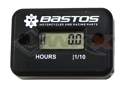 Compteur d'heure NOIR pour Mini Moto, Dirt Bike et Pit Bike