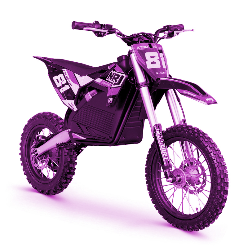 Moto enfant électrique rose 1600w 